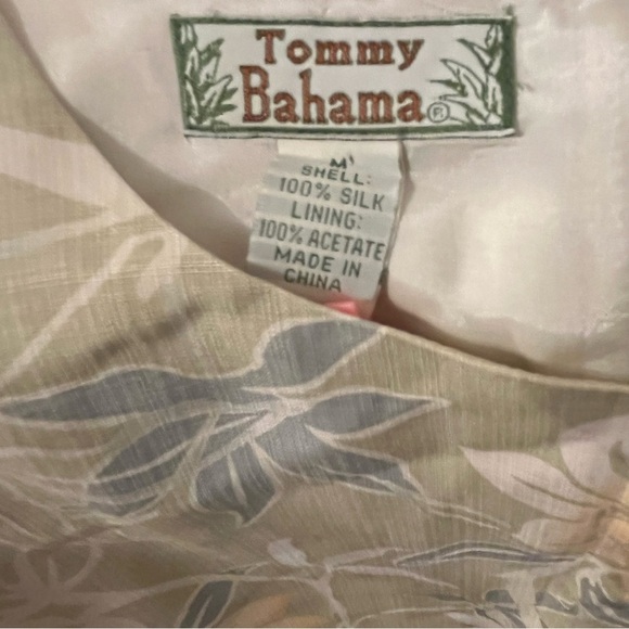 Vintage Tommy Bahama Silk Blouse - Picture 3 of 4